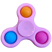 Load image into Gallery viewer, Anti-Stress Pressure Reliever Pop Fidget Toys Spinners Push Simple Dimple Bubble Keychain Autism Sensory Toys for Adult Kids