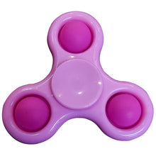 Load image into Gallery viewer, Anti-Stress Pressure Reliever Pop Fidget Toys Spinners Push Simple Dimple Bubble Keychain Autism Sensory Toys for Adult Kids