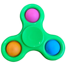 Load image into Gallery viewer, Anti-Stress Pressure Reliever Pop Fidget Toys Spinners Push Simple Dimple Bubble Keychain Autism Sensory Toys for Adult Kids