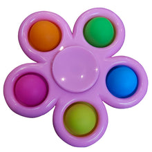 Load image into Gallery viewer, Anti-Stress Pressure Reliever Pop Fidget Toys Spinners Push Simple Dimple Bubble Keychain Autism Sensory Toys for Adult Kids