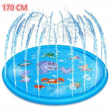 Load image into Gallery viewer, 100/170cm Children Play Water Mat Outdoor Game Toy Lawn For Children Summer Pool Kids Games Fun Spray Water Cushion Mat Toys