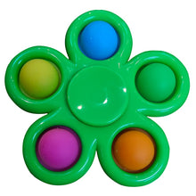 Load image into Gallery viewer, Anti-Stress Pressure Reliever Pop Fidget Toys Spinners Push Simple Dimple Bubble Keychain Autism Sensory Toys for Adult Kids